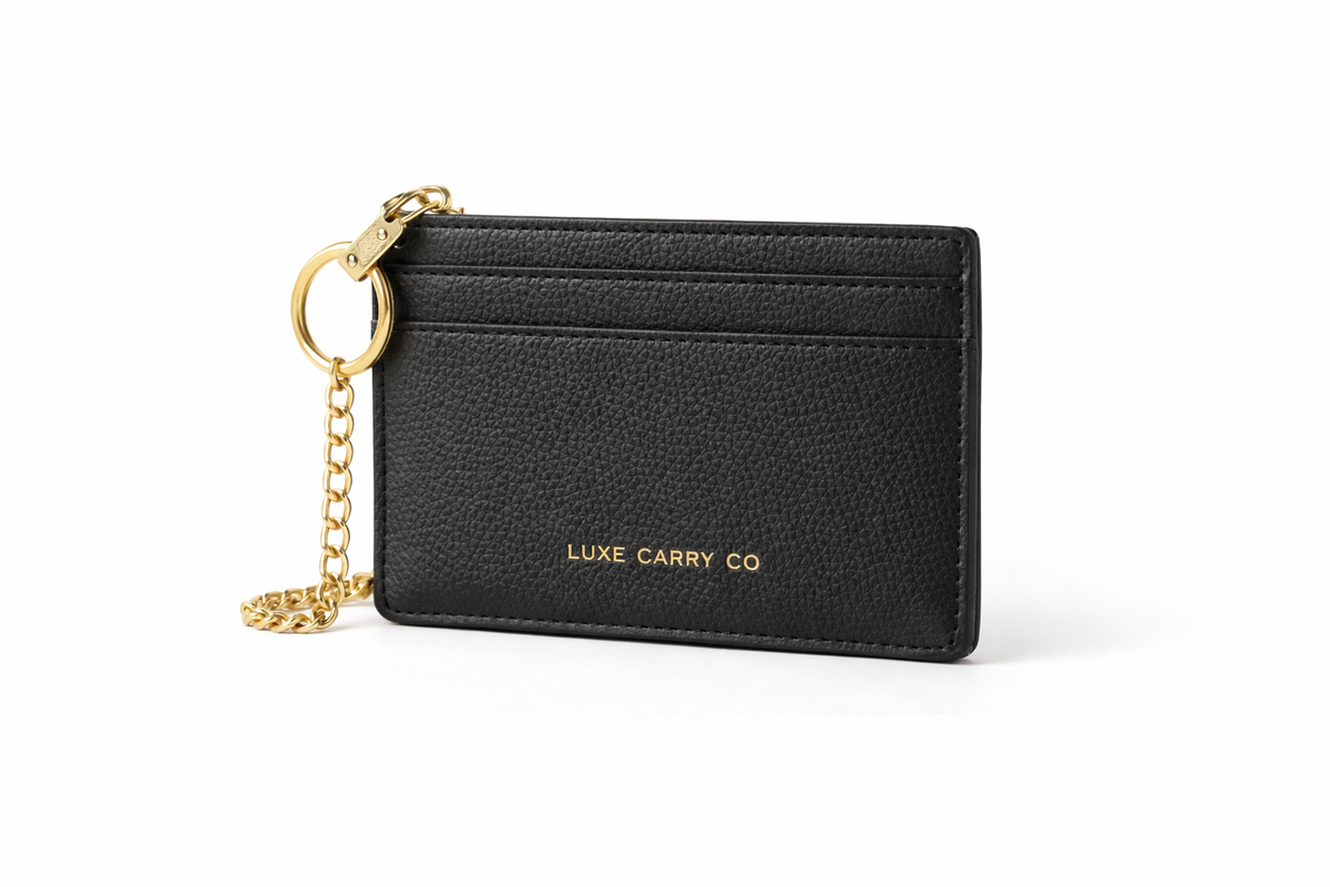 Alvere Card Holder — Black