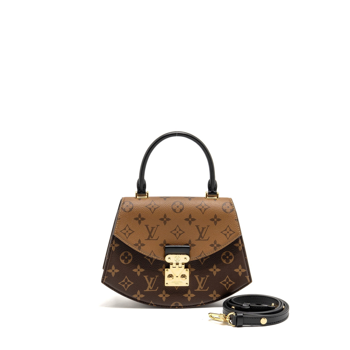 LOUIS VUITTON TILSITT MONOGRAM REVERSE CANVAS GHW