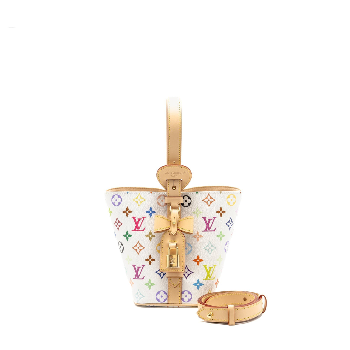LOUIS VUITTON LV X TM ALL IN BB MONOGRAM CANVAS WHITE/ MULTICOLOUR GHW