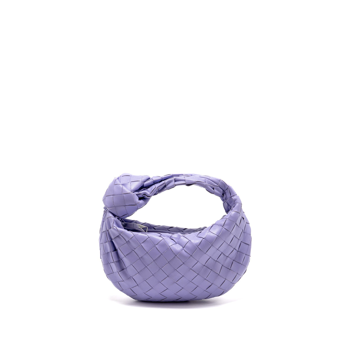 BOTTEGA VENETA MINI JODIE LAMBSKIN PURPLE SHW