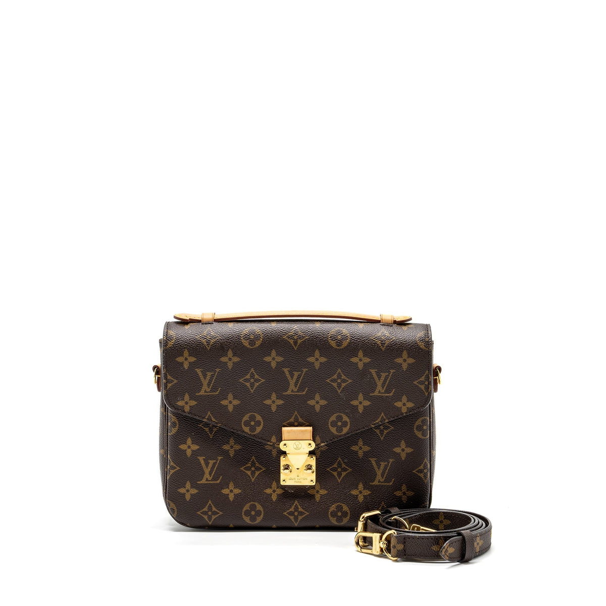 LOUIS VUITTON POCHETTE MÉTIS MONOGRAM CANVAS GHW