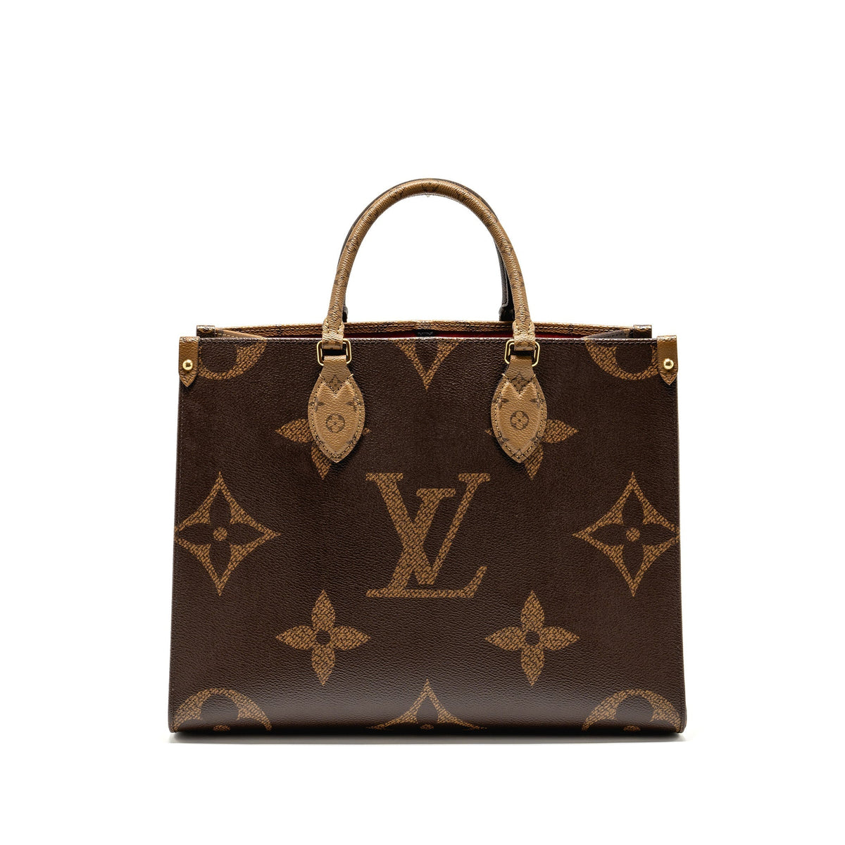 LOUIS VUITTON ONTHEGO MM MONOGRAM CANVAS GHW