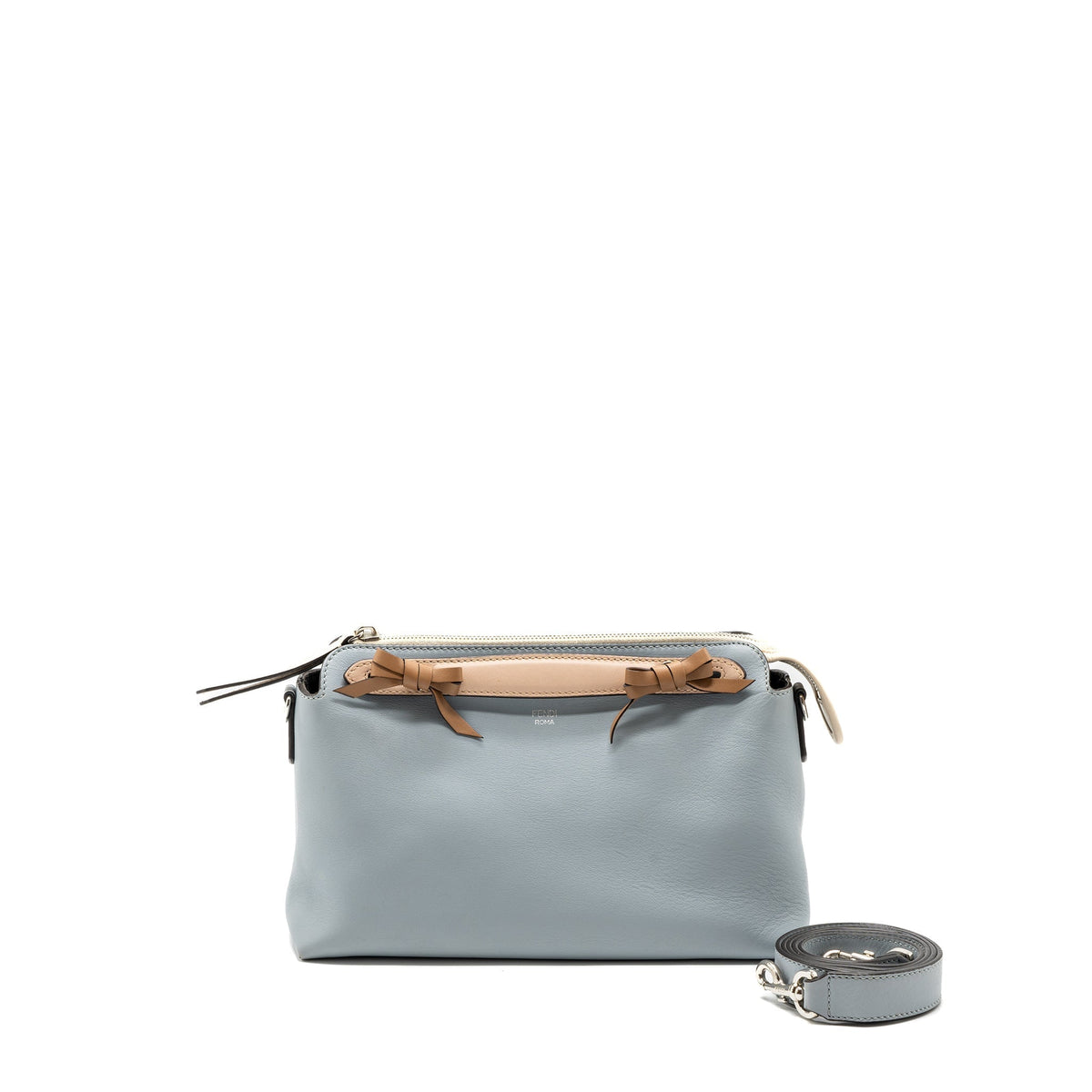 FENDI BY THE WAY CALFSKIN MULTICOLOUR LIGHT BLUE / PINK SHW