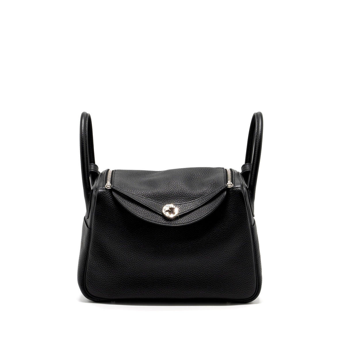 HERMES LINDY 30 CLEMENCE BLACK SHW