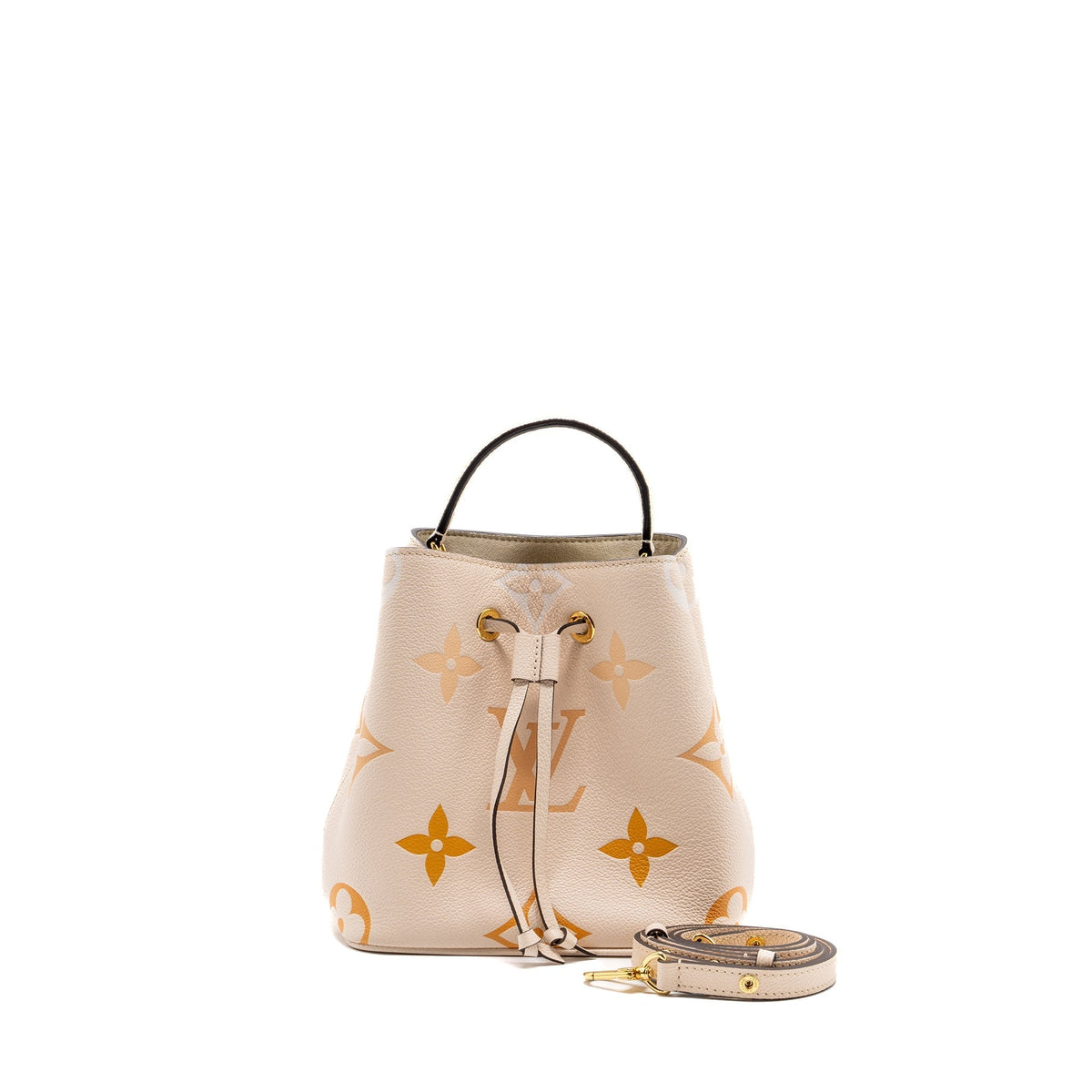 LOUIS VUITTON NEONOE BB EMPREINTE CREAM/ MULTICOLOUR GHW