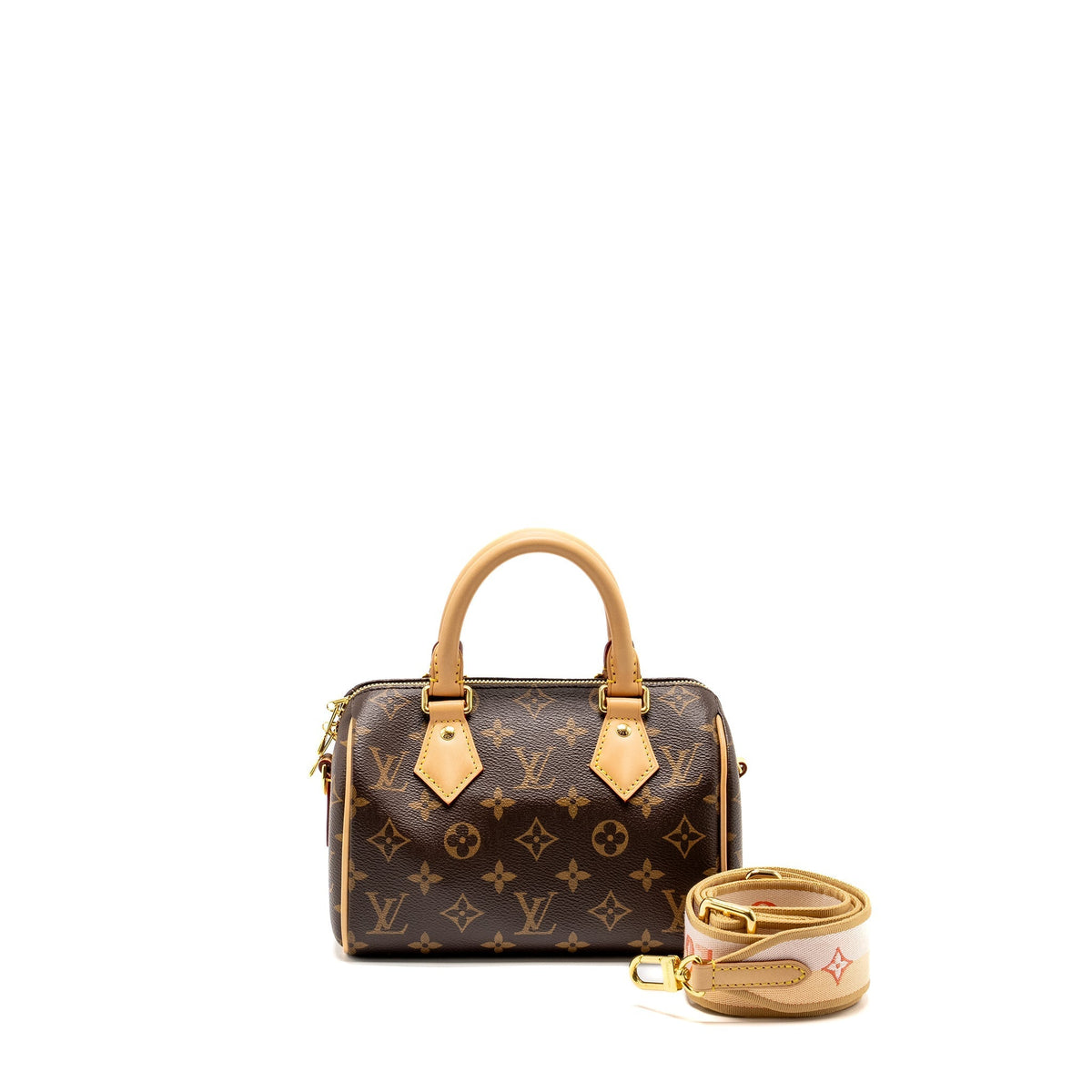 LOUIS VUITTON SPEEDY BANDOULIERE 20 MONOGRAM CANVAS GHW
