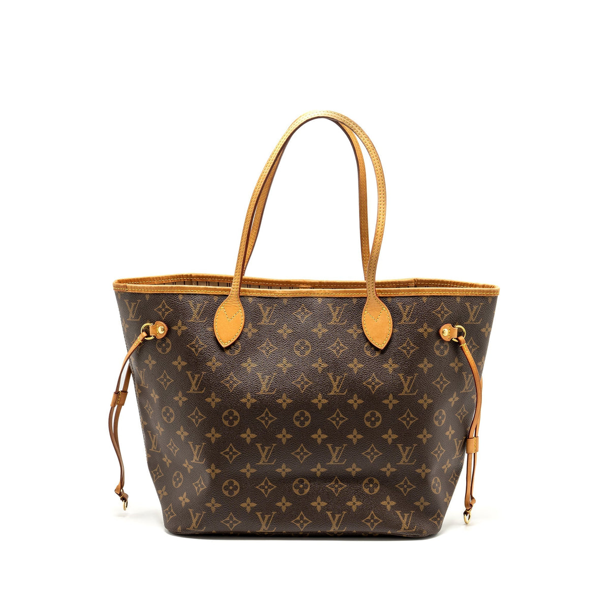 LOUIS VUITTON NEVERFULL MM MONOGRAM CANVAS GHW