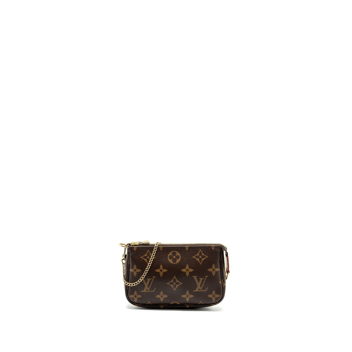 LOUIS VUITTON MINI POCHETTE ACCESSORIES MONOGRAM CANVAS GHW