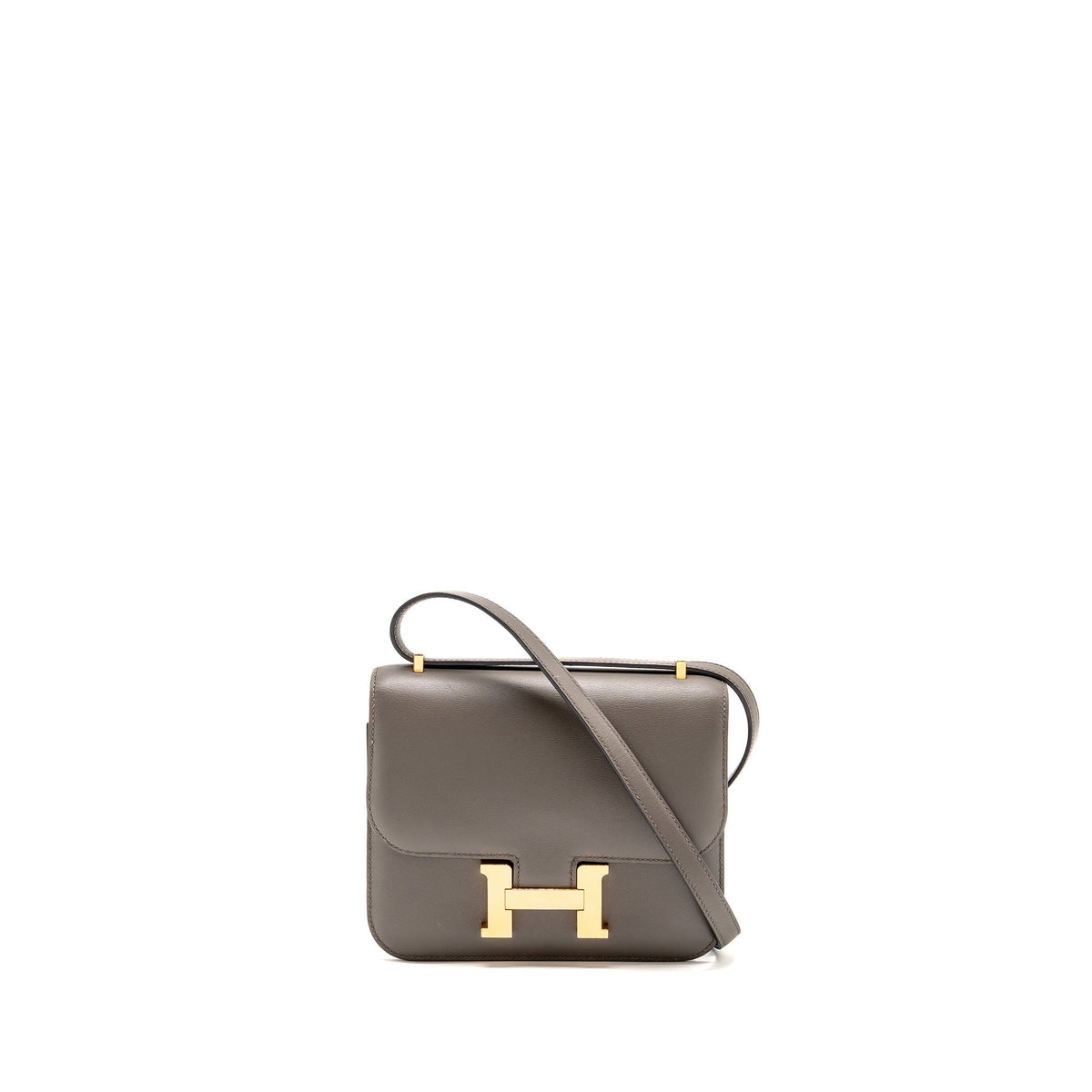 HERMES MINI CONSTANCE SWIFT 8F GRIS ETAIN RGHW