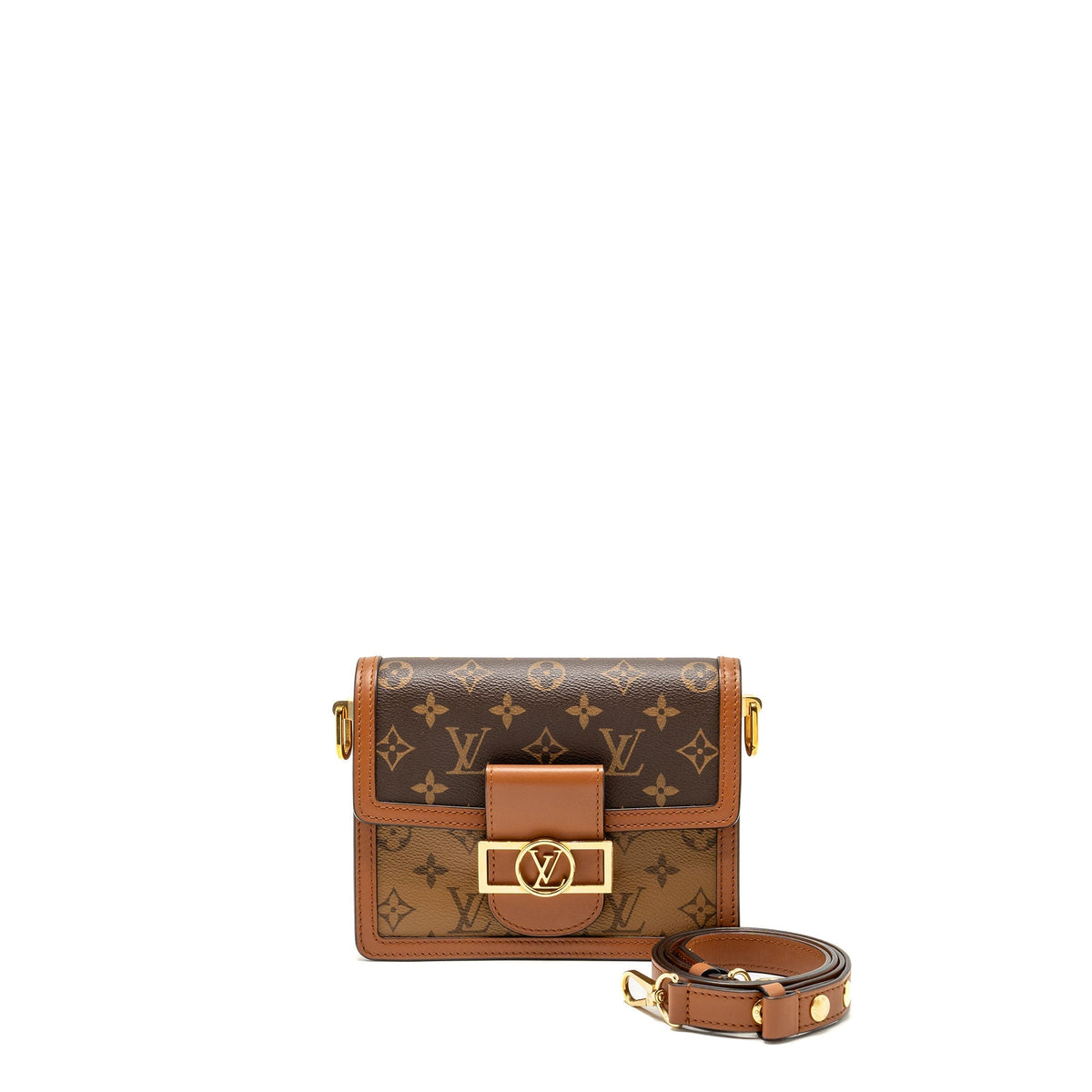 LOUIS VUITTON MINI DAUPHINE MONOGRAM CANVAS GHW
