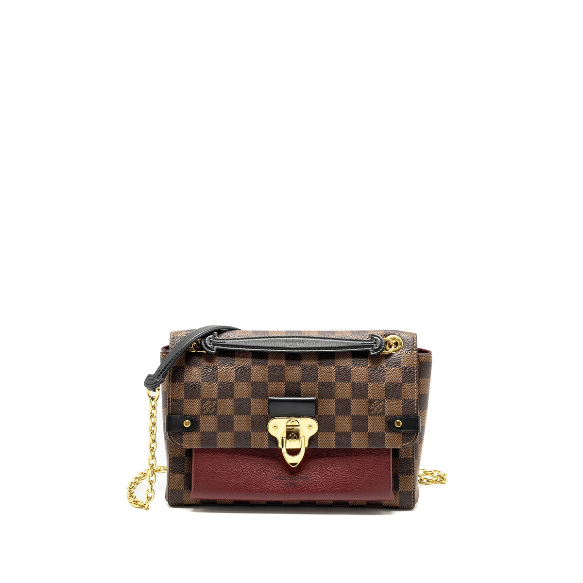 LOUIS VUITTON VAVIN PM DAMIER EBENE CANVAS GHW