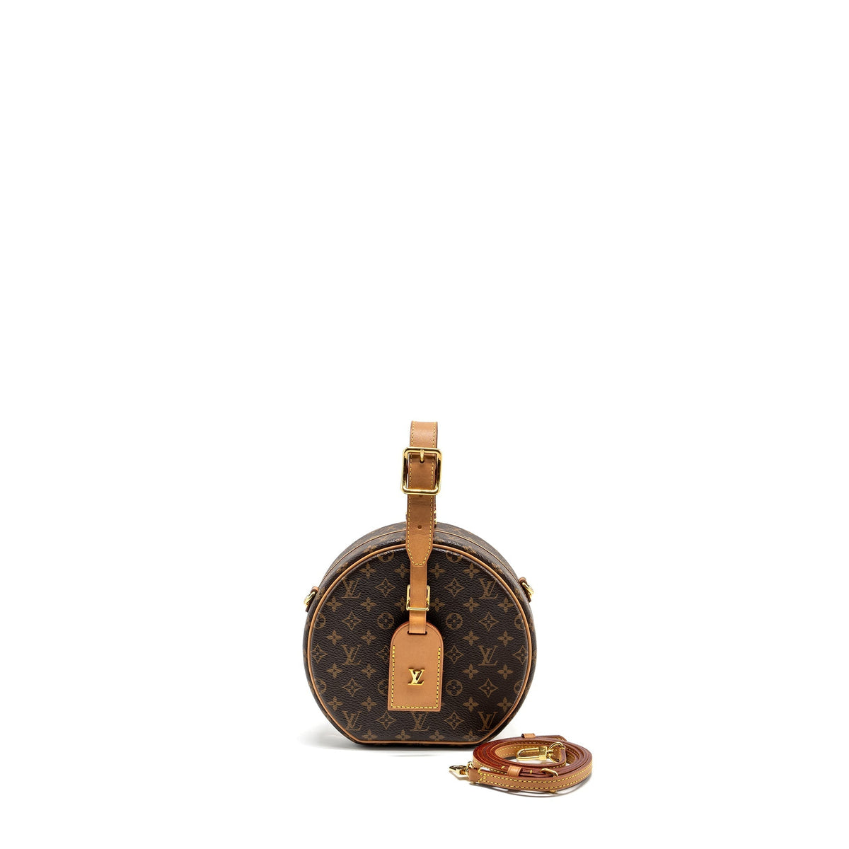 LOUIS VUITTON PETITE BOITE CHAPEAU MONOGRAM CANVAS GHW