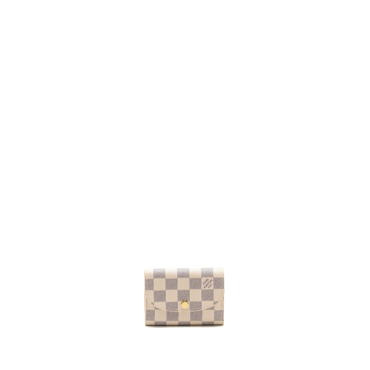 LOUIS VUITTON ROSALIE COIN PURSE DAMIER AZUR CANVAS GHW