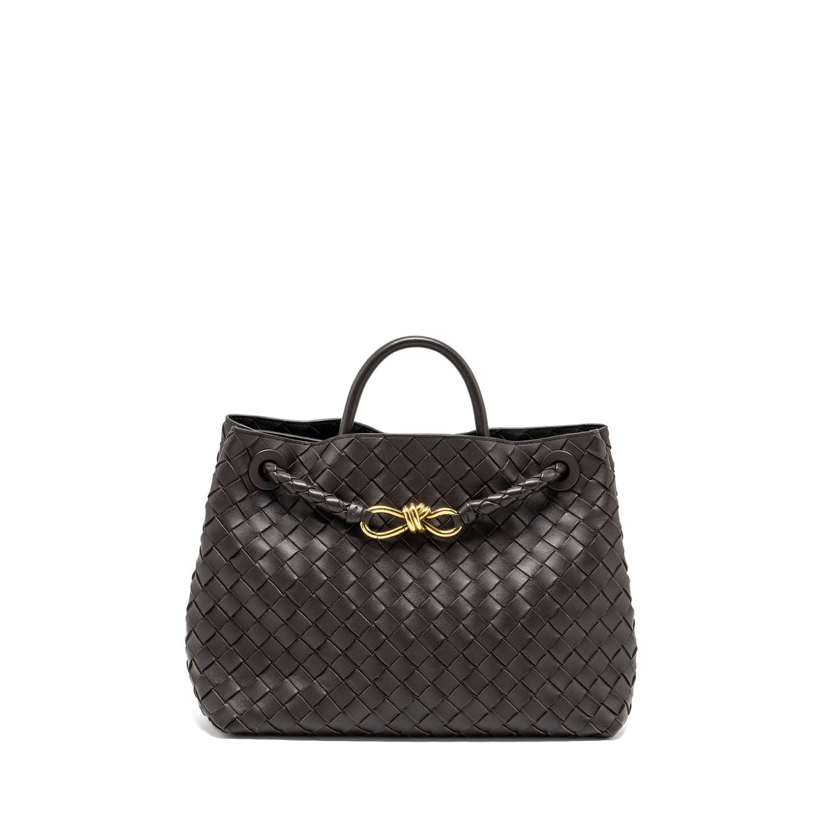 BOTTEGA VENETA MEDIUM ANDIAMO BAG LAMBSKIN FONDANT GHW