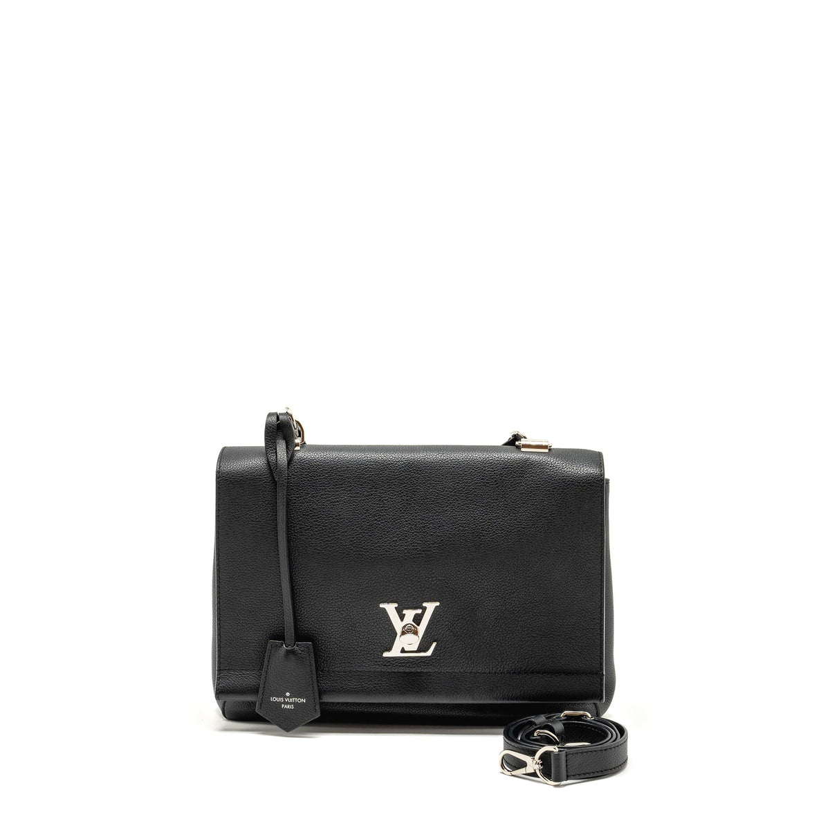 LOUIS VUITTON LOCK ME BAG CALFSKIN BLACK SHW