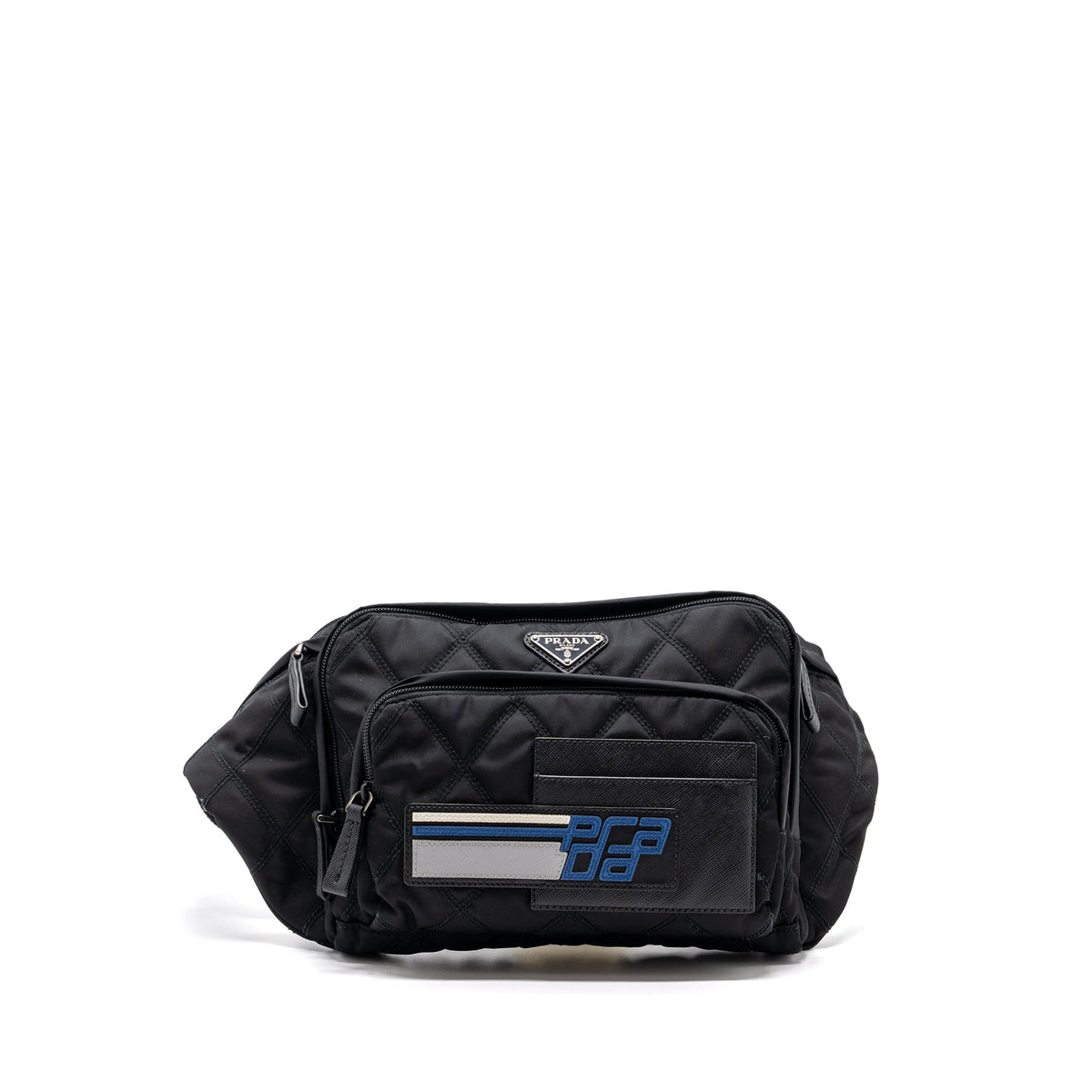 PRADA BUM BAG NYLON BLACK SHW