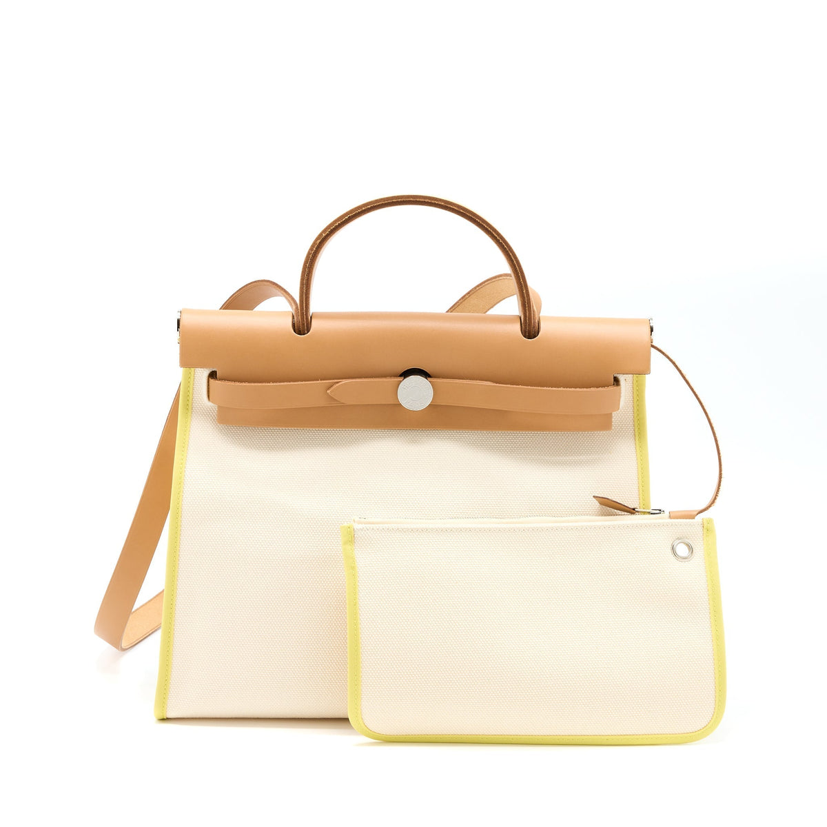 HERMES HERBAG 31 CANVAS MULTICOLOUR SHW