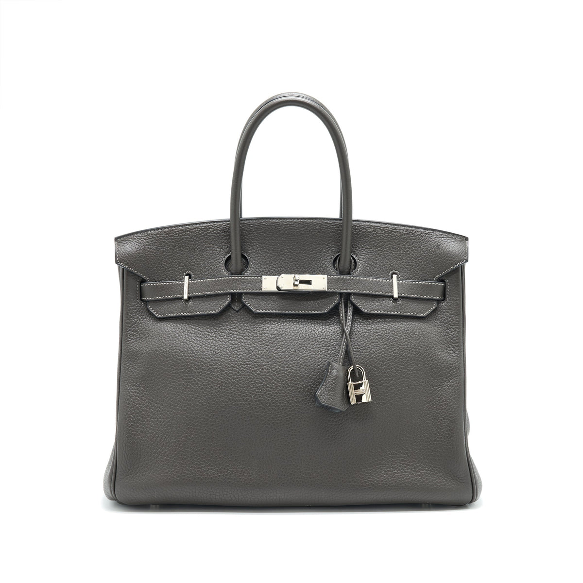 HERMES BIRKIN 35 DARK GREY SHW