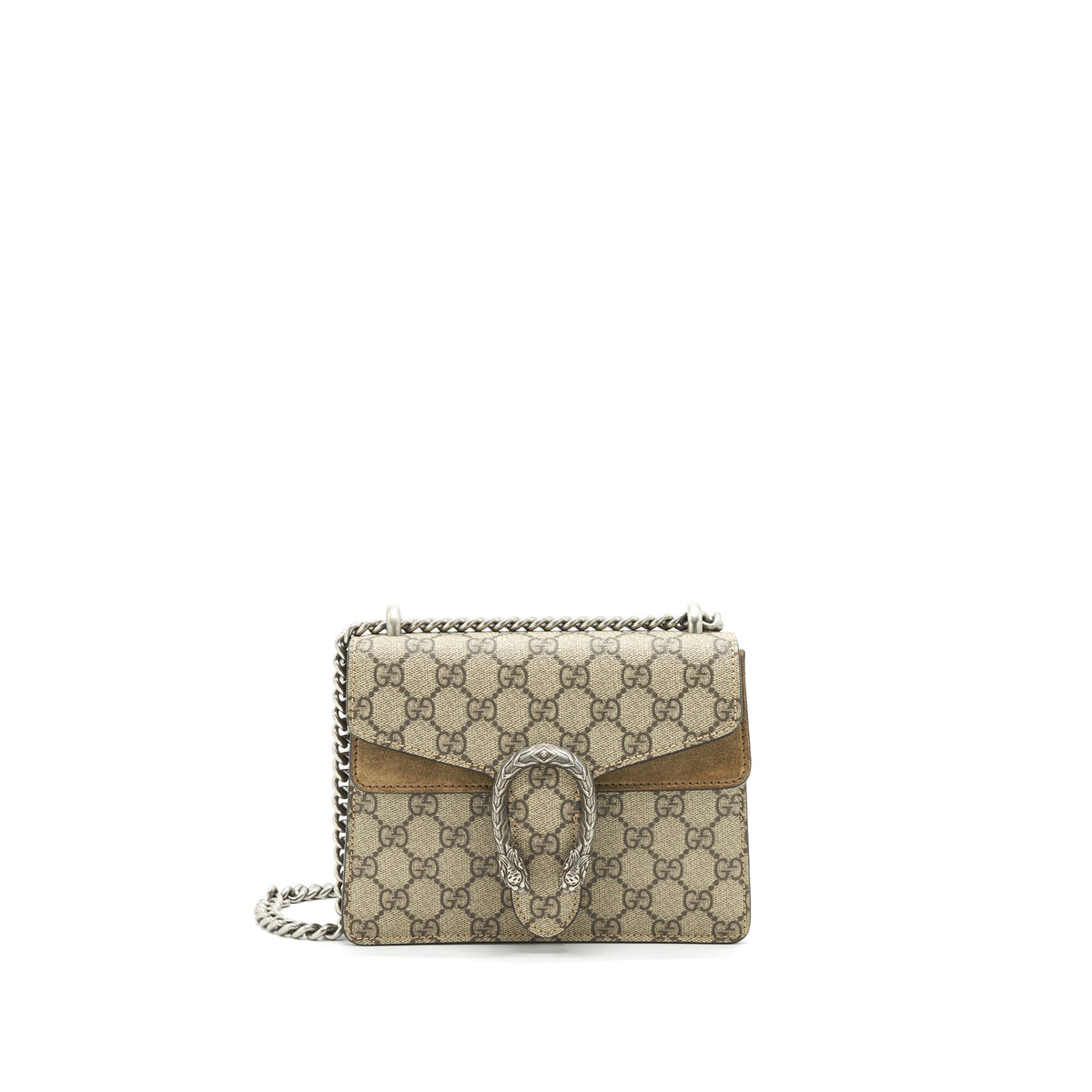 GUCCI DIONYSUS GG SUPREME MINI BAG BEIGE