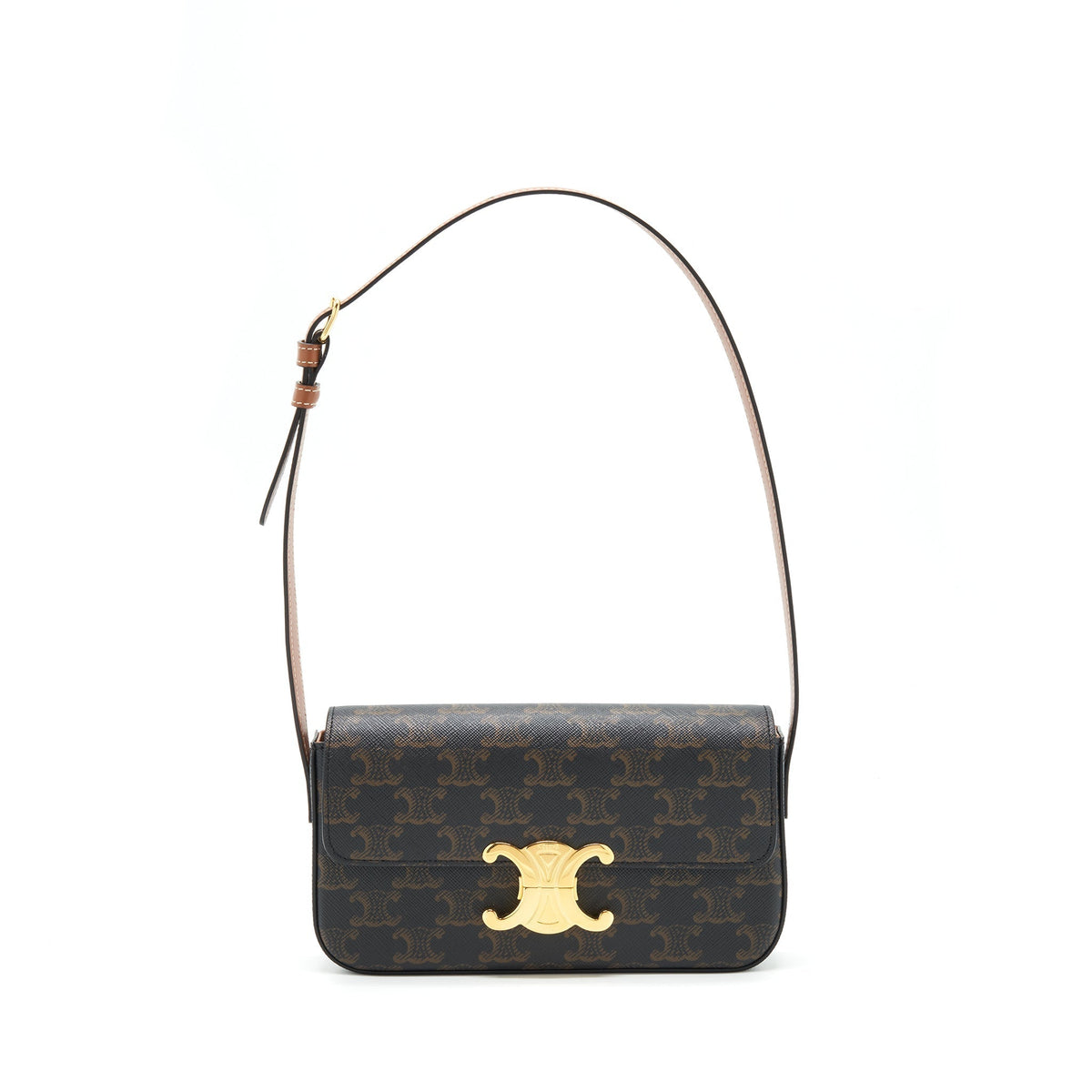 CELINE TRIOMPHE SHOULDER BAG GHW