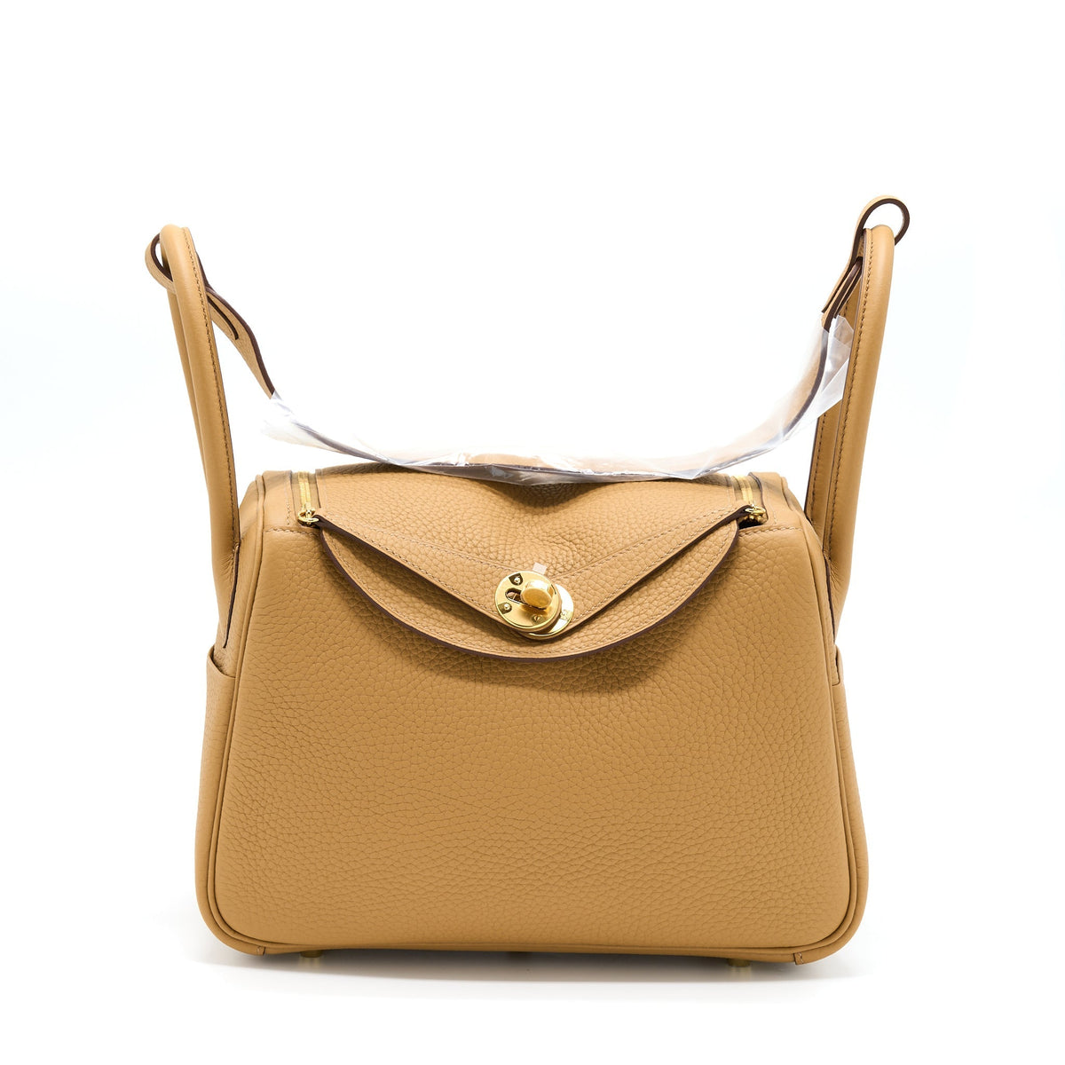 HERMES LINDY 26 CLEMENCE 4B BISCUIT GHW
