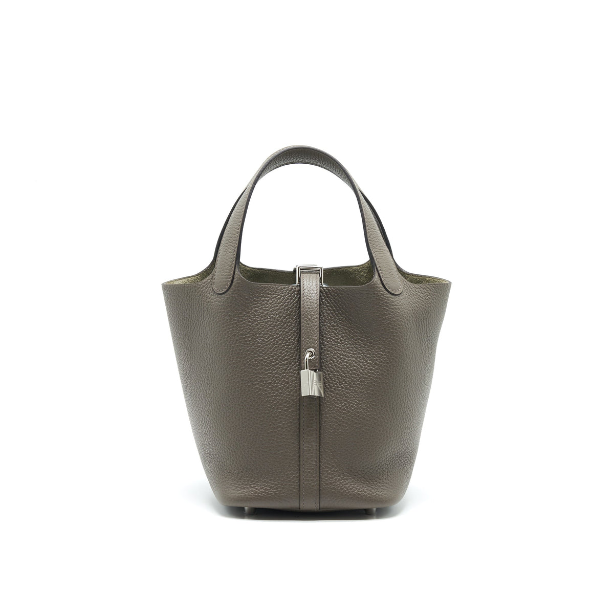 HERMES PICOTIN 18 GRIS ETAIN SHW