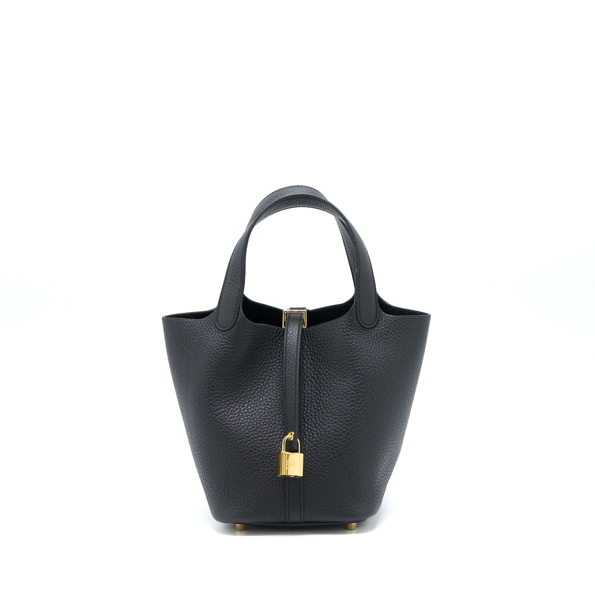 HERMES PICOTIN 18 CLEMENCE BLACK GHW