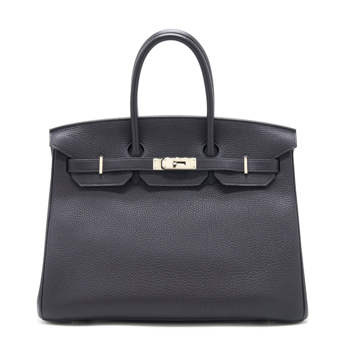 HERMES BIRKIN 35 TOGO BLUE NUIT SHW