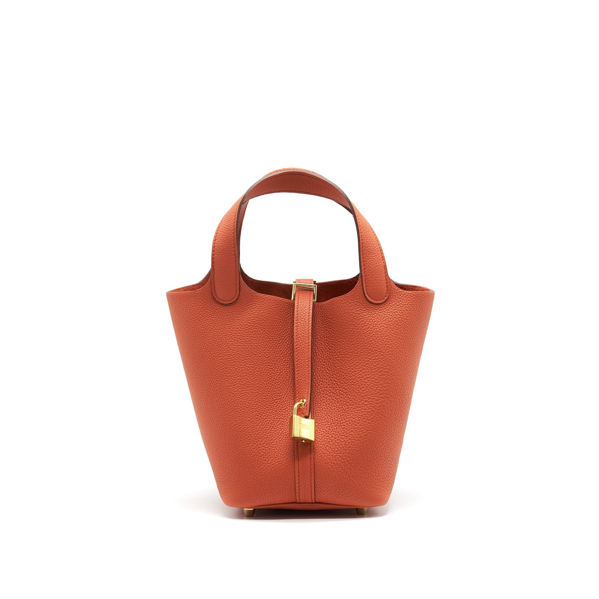 HERMES PICOTIN LOCK 18 BAG R1 TERRE BATTUE WITH GHW