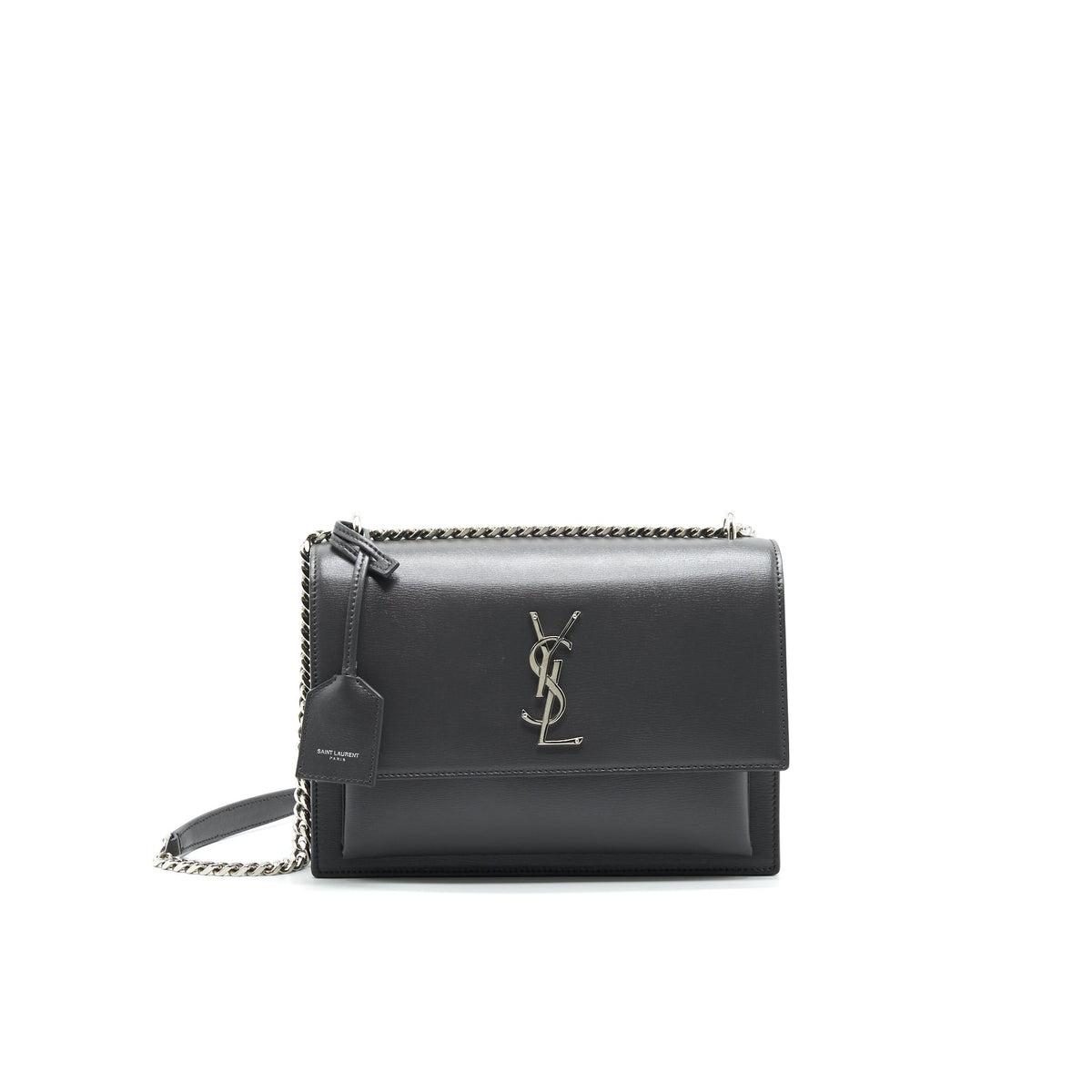 SAINT LAURENT MEDIUM SUNSET DARK GREY SHW