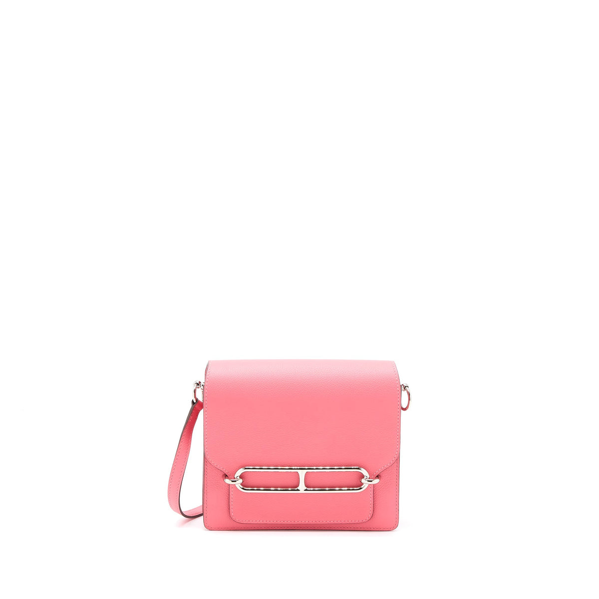 HERMES MINI ROULIS EVERCOLOUR ROSE AZALEE SHW