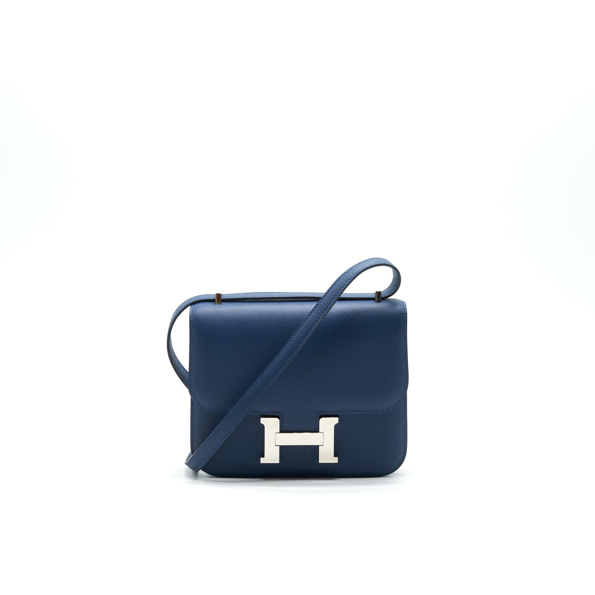 HERMES CONSTANCE MINI S4 DEEP BLUE SHW EPSOM LEATHER