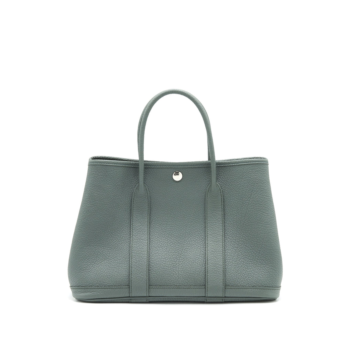 HERMES GARDEN PARTY 30 VERT AMANDE SHW
