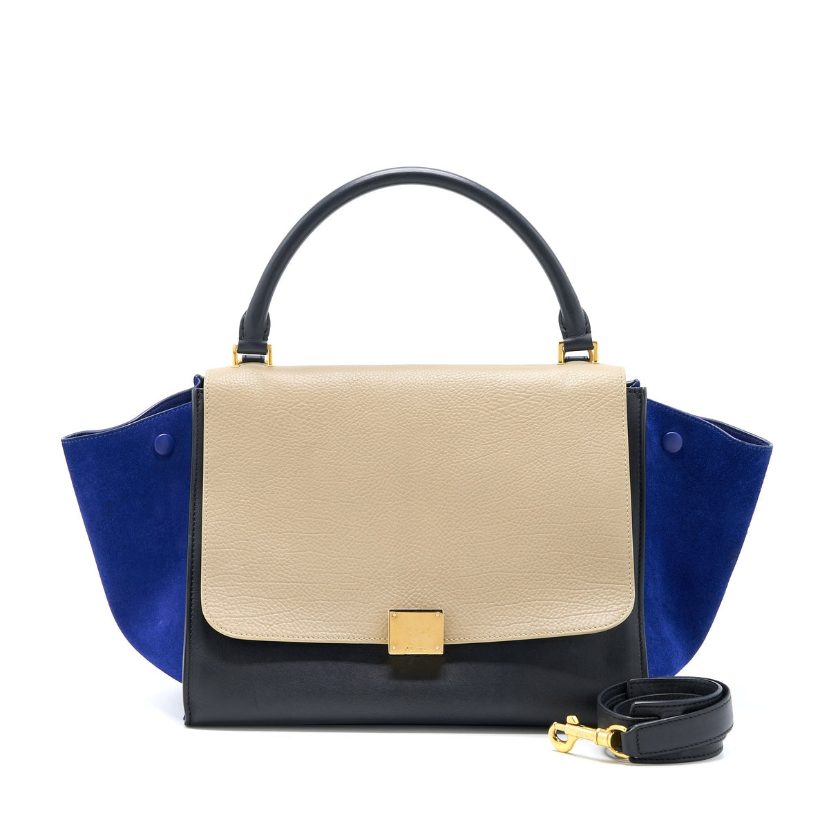 CELINE TRAPEZE BAG MULTICOLOUR GHW