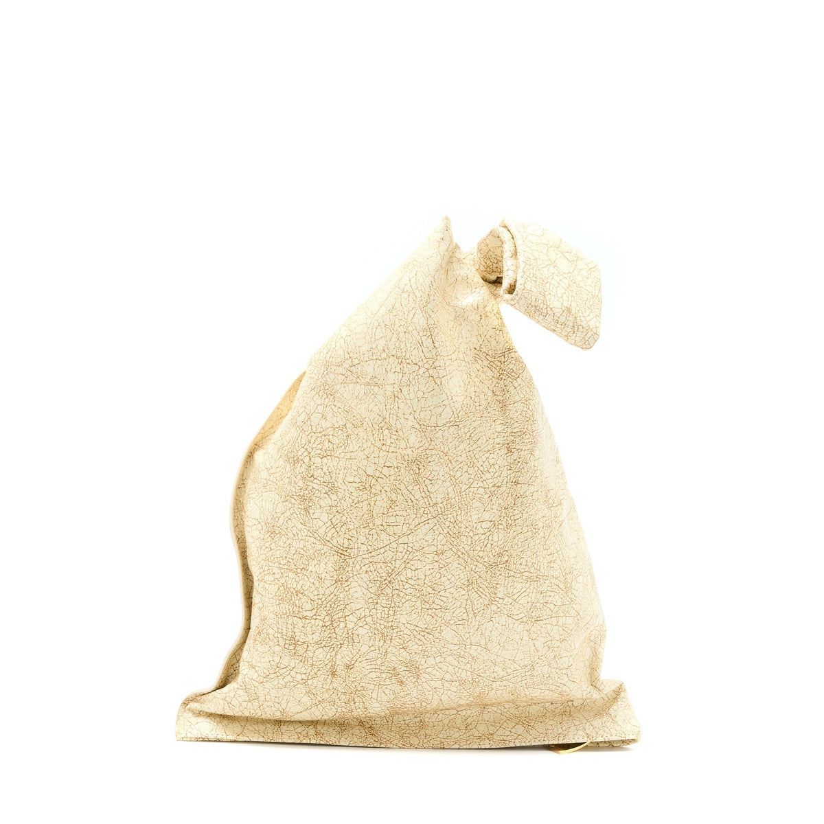 BOTTEGE VENETA THE TWIST LARGE BAG CRÈME GHW