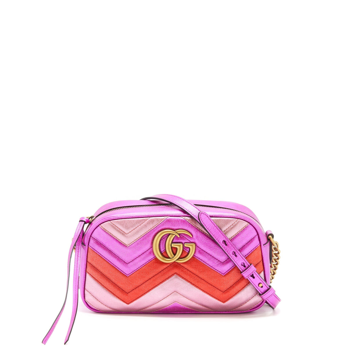 GUCCI GG MARMONT MATELASSÉ SMALL SHOULDER BAG MULTICOLOUR