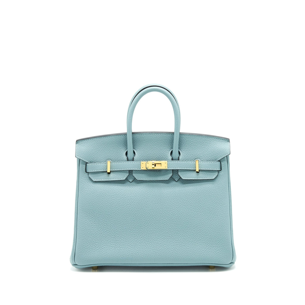 HERMES BIRKIN25 TOGO 7G CIEL GHW