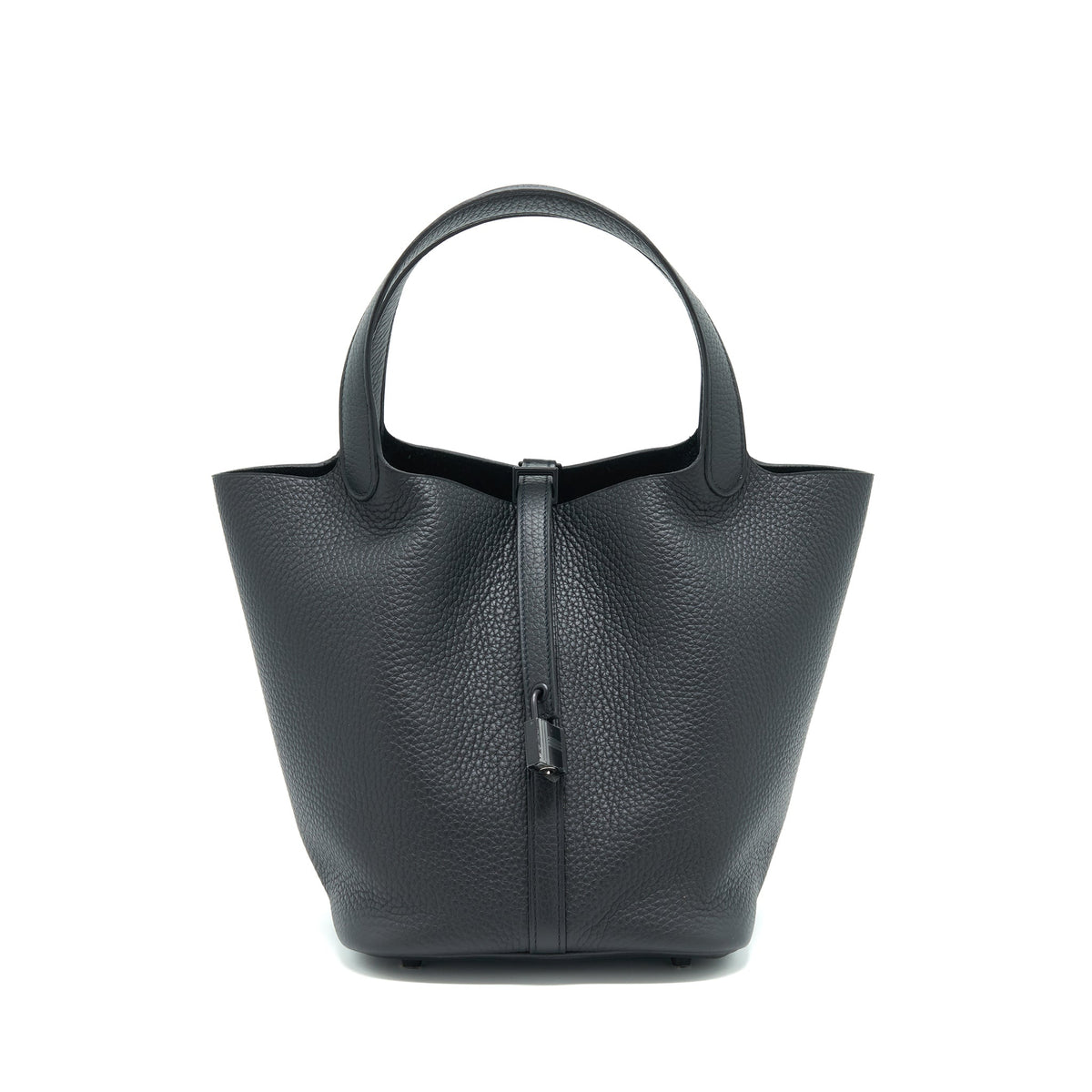 HERMES PICOTIN 22 LOCK BAG SO BLACK