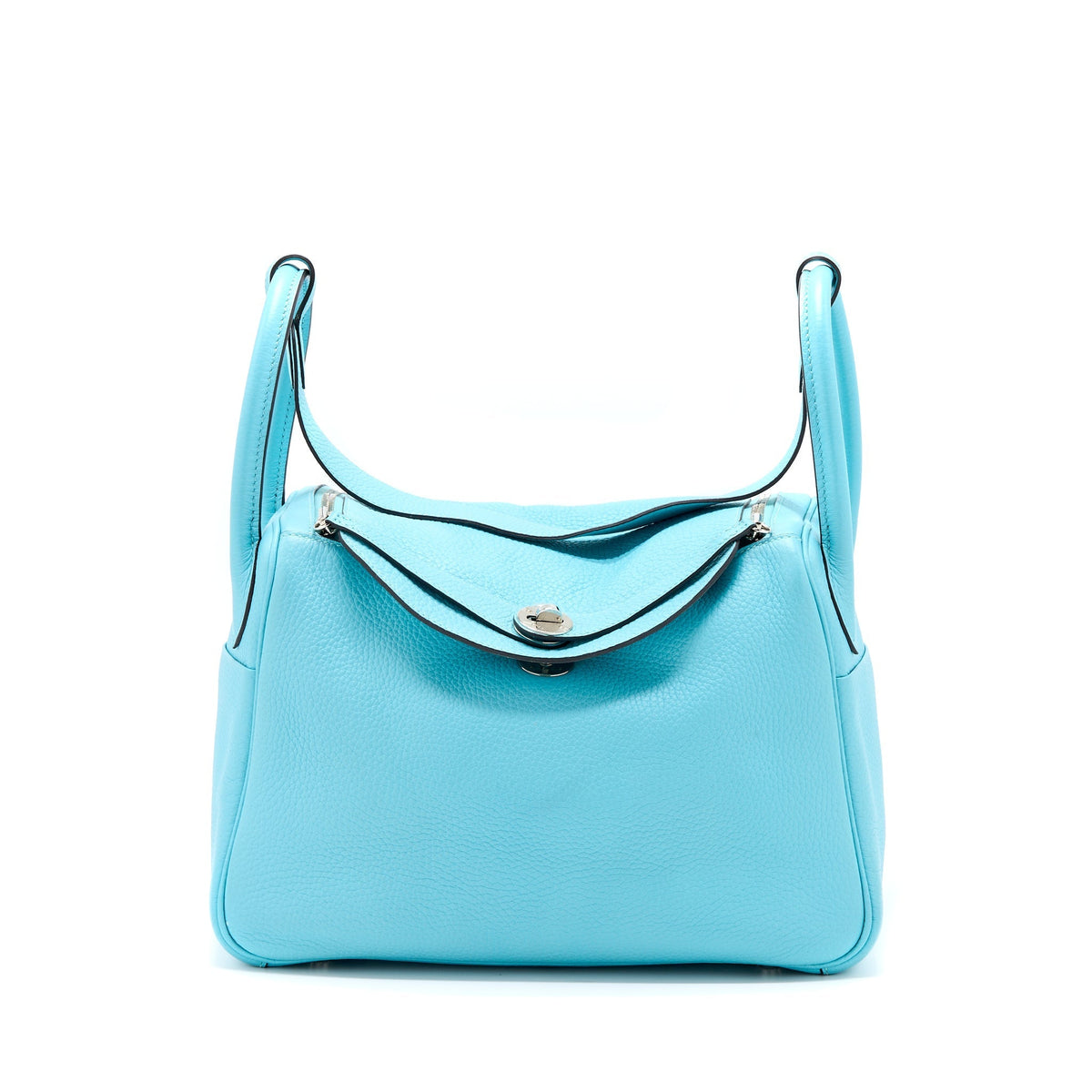 HERMES LINDY 30 CLEMENCE BLUE ATOLL SHW