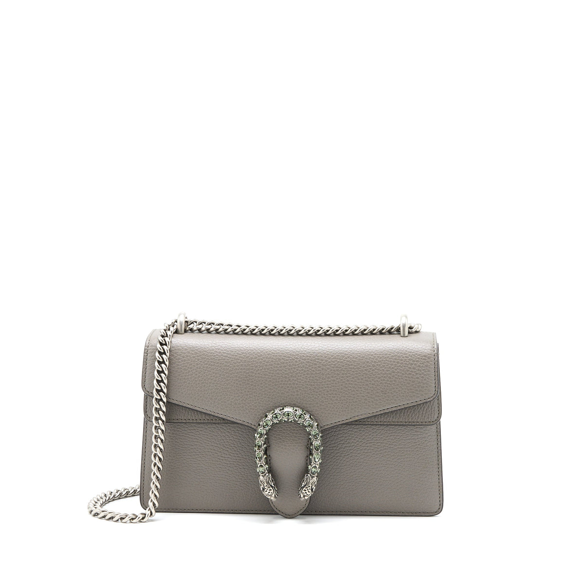 GUCCI SMALL DIONYSUS CALFSKIN GREY SHW