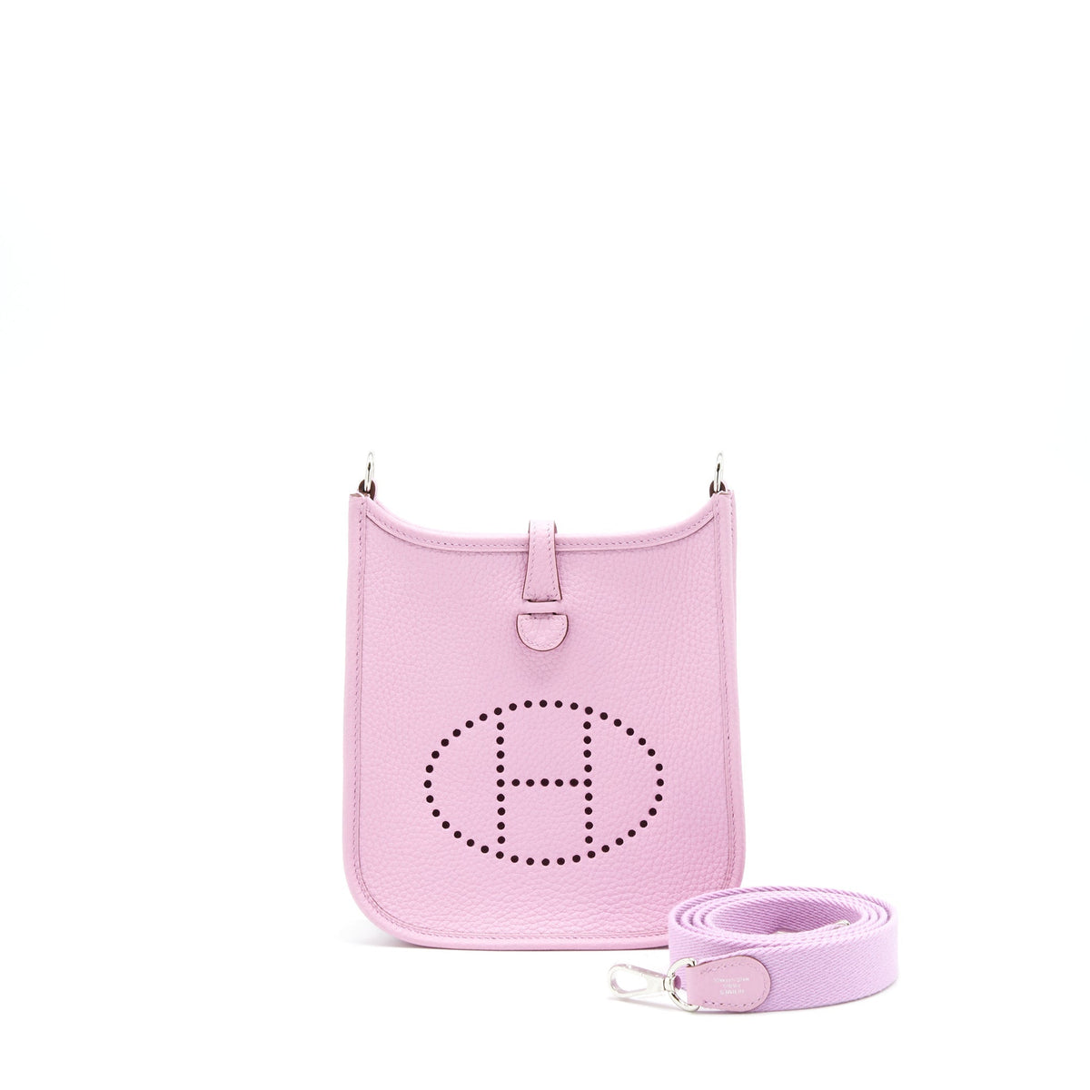 HERMES MINI EVELYNE X9 MAUVE SYLVESTRE SHW