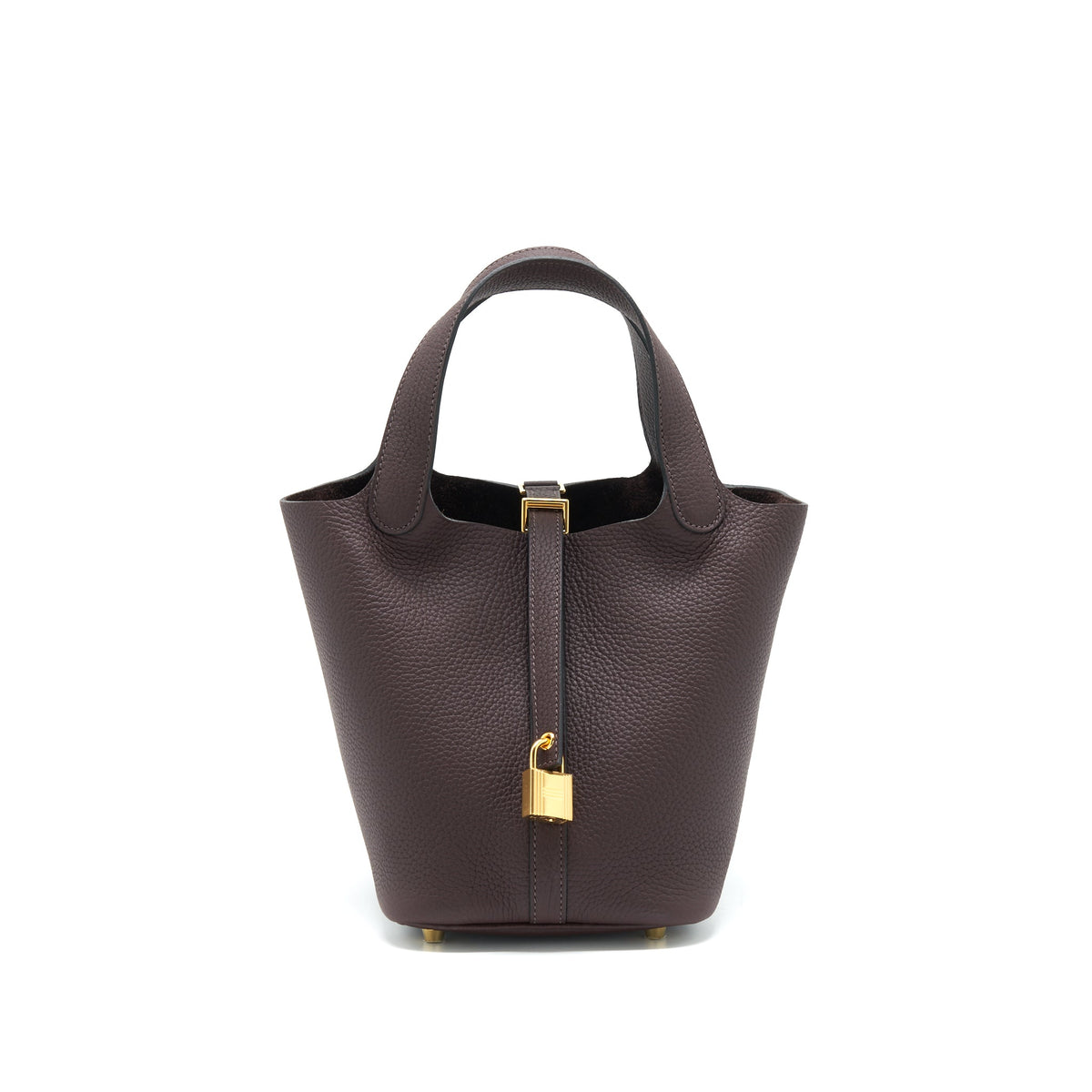 HERMES PICOTIN 18 LOCK BAG ROUGE SELLIER GHW