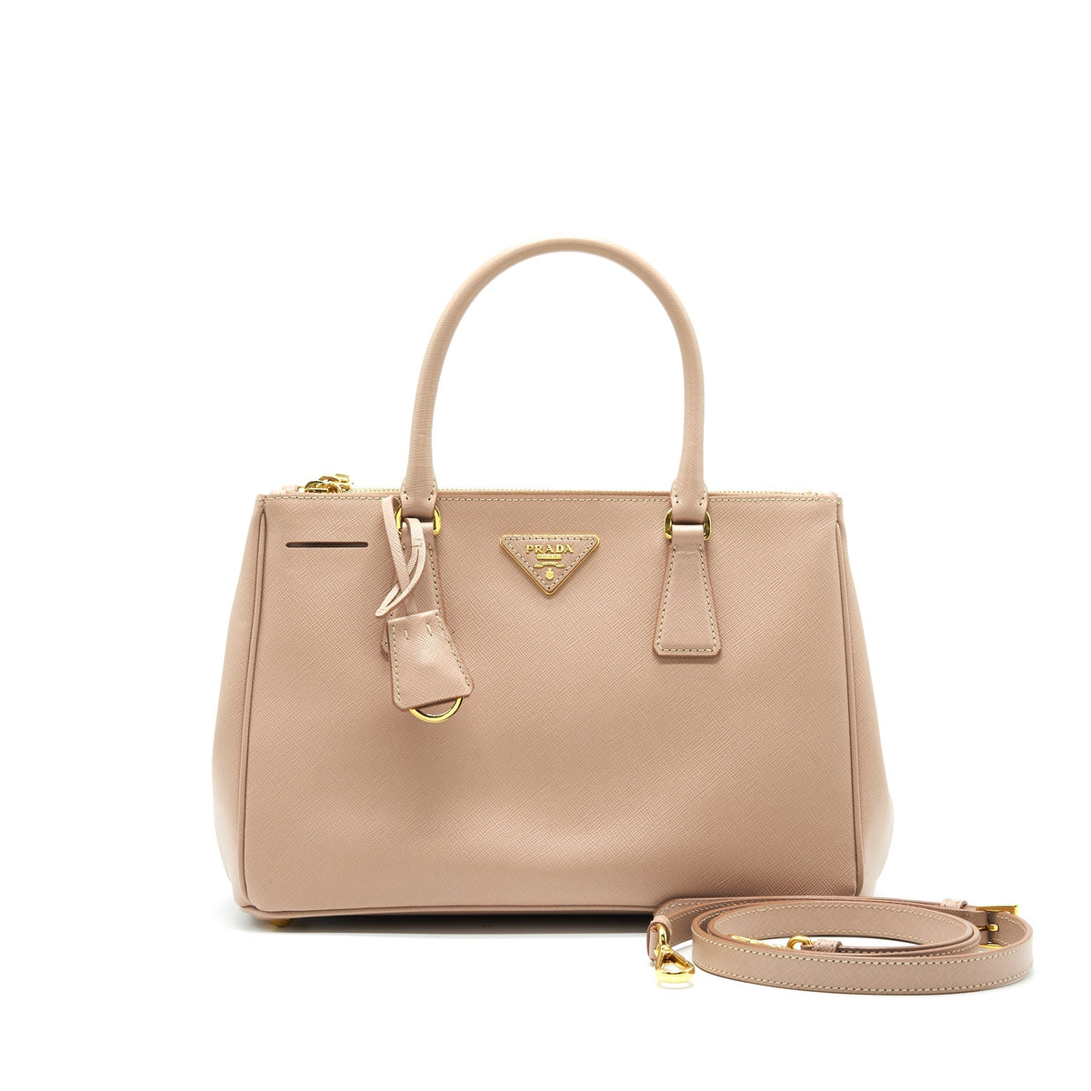 PRADA SAFFIANO TOTE BAG LIGHT PINK