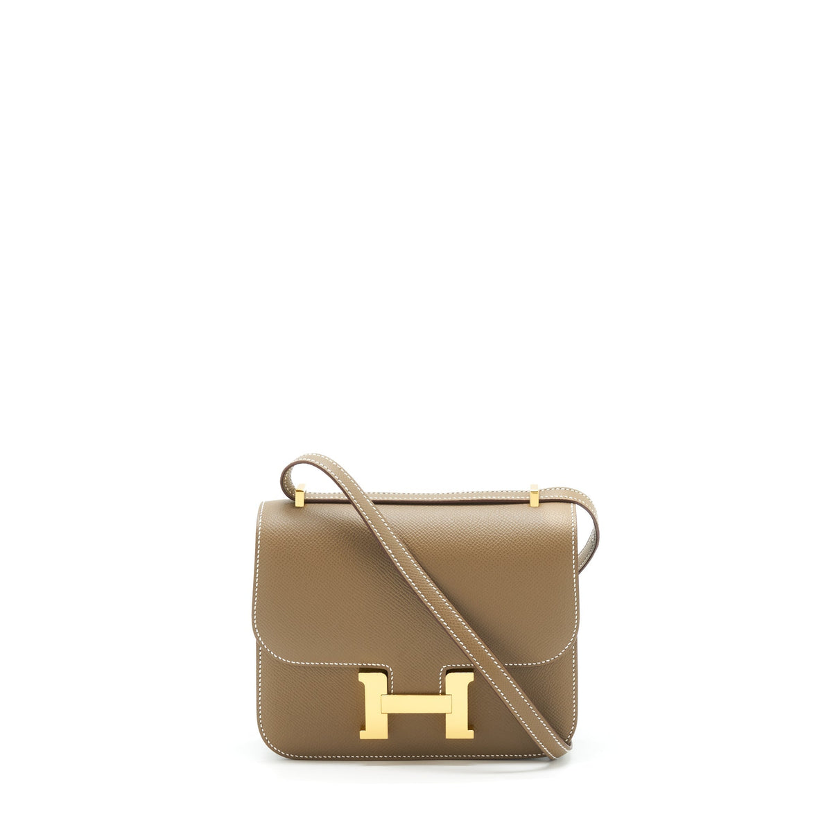 HERMES CONSTANCE MINI EPSOM ETOUPE GHW