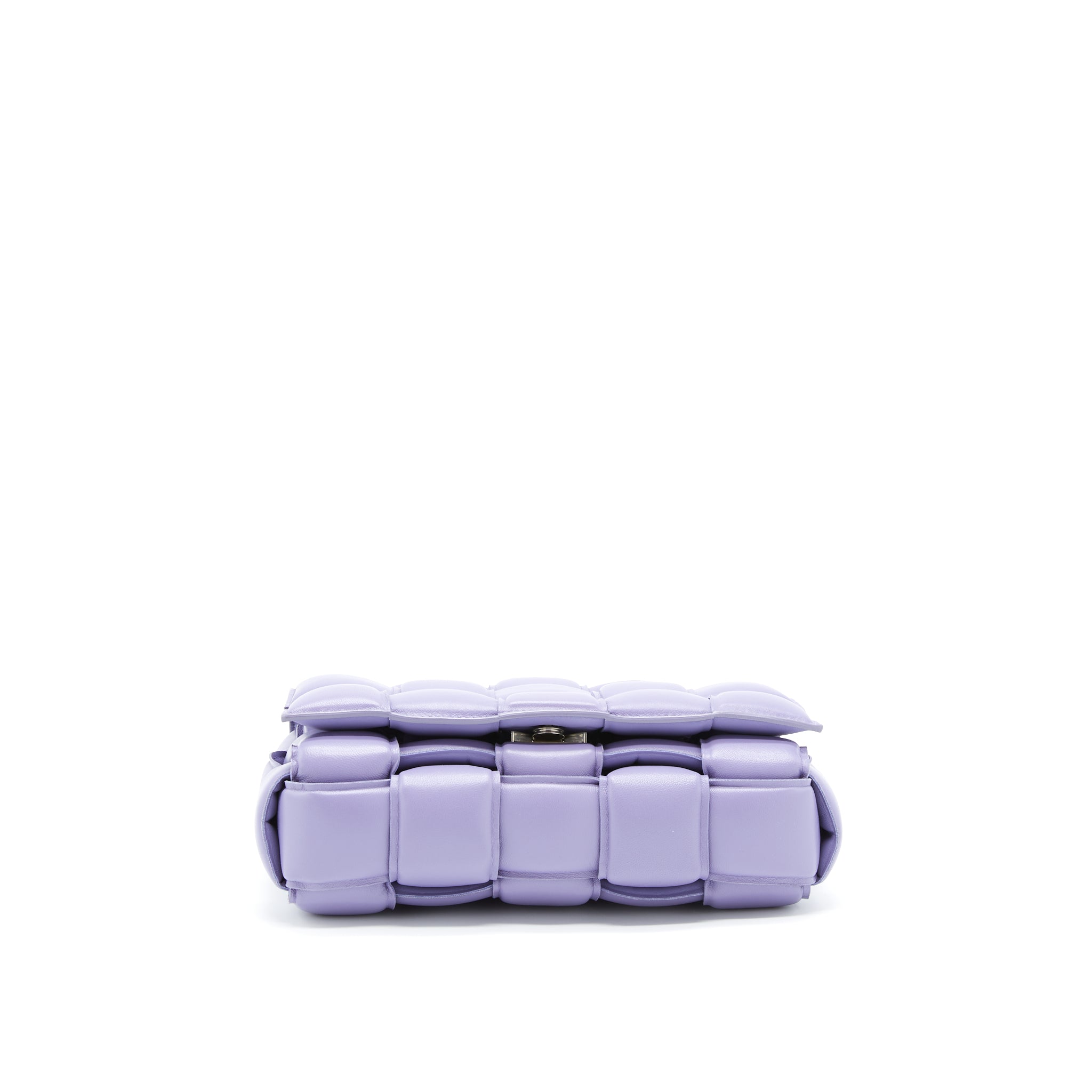 BOTTEGA VENETA PADDED CASSETTE BAG NAPPA LEATHER LAVENDER SHW