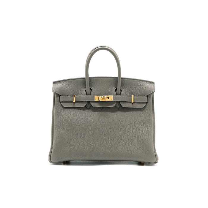 HERMES BIRKIN 25 TOGO 0L GRIS MEYER GHW