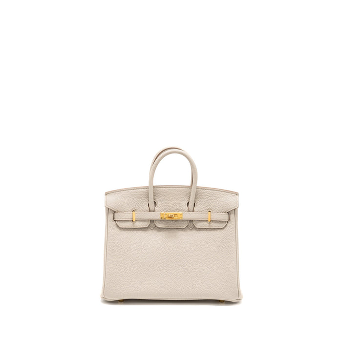 HERMES BIRKIN 25 TOGO BETON GHW
