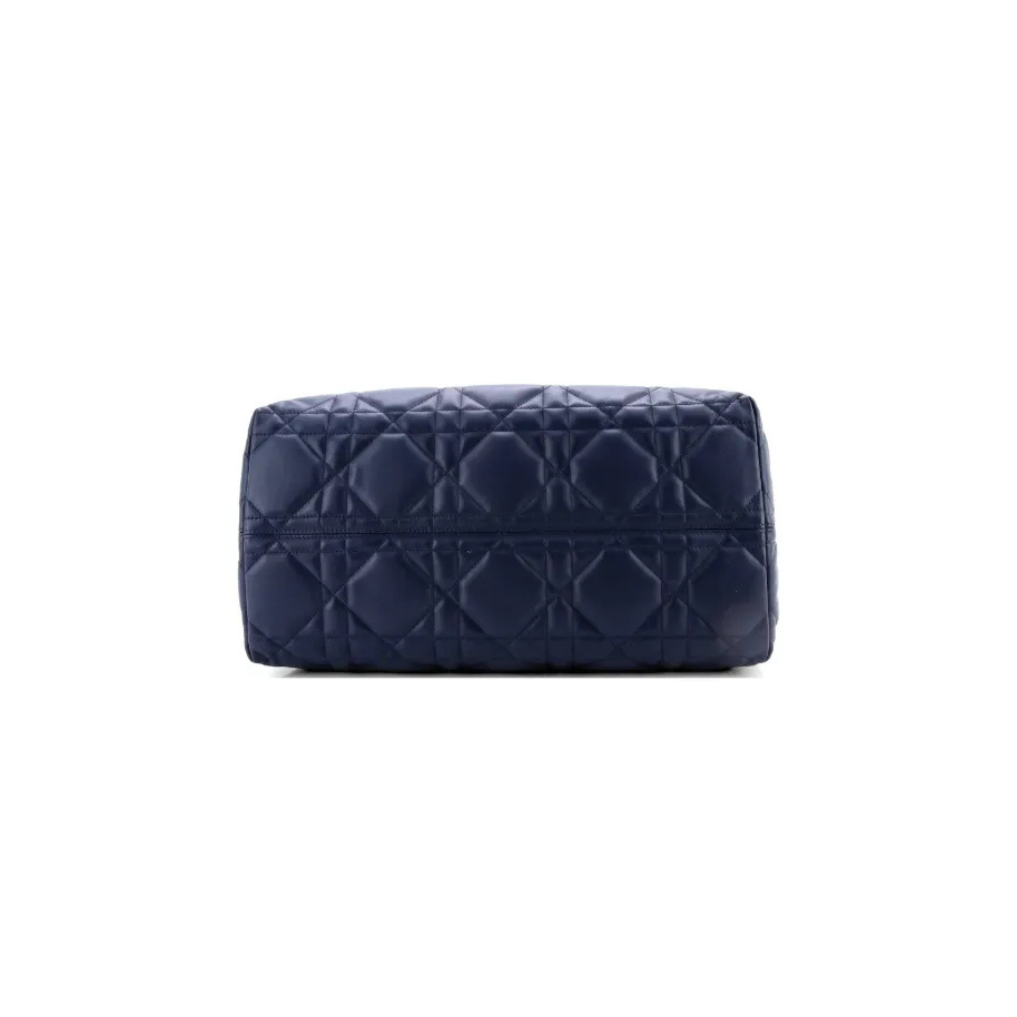 DIOR MEDIUM DIOR TOUJOURS TOTE BAG CALFSKIN NAVY BLUE LGHW