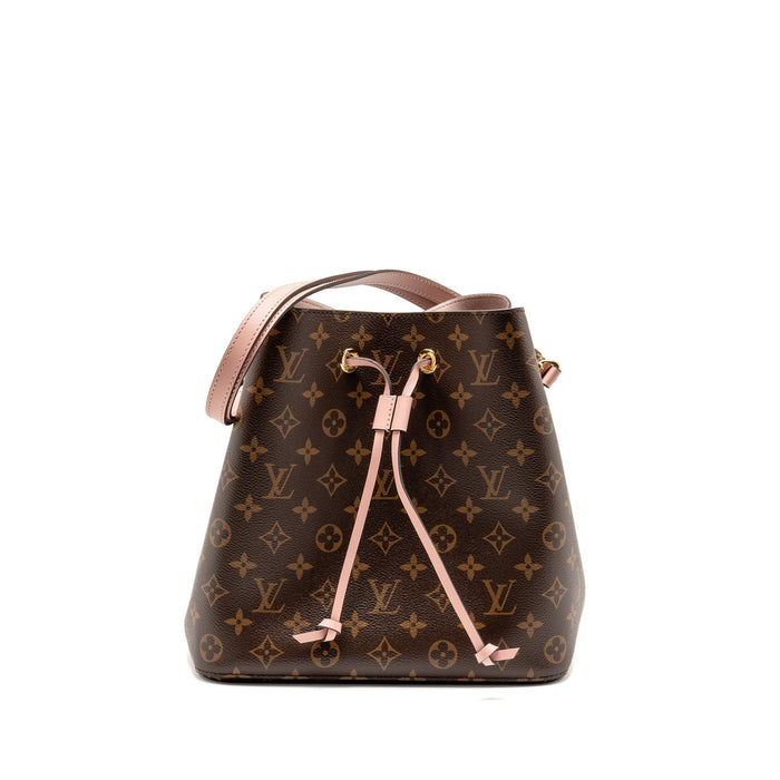 LOUIS VUITTON NEO NOE MONOGRAM CANVAS ROSE POUDRE GHW