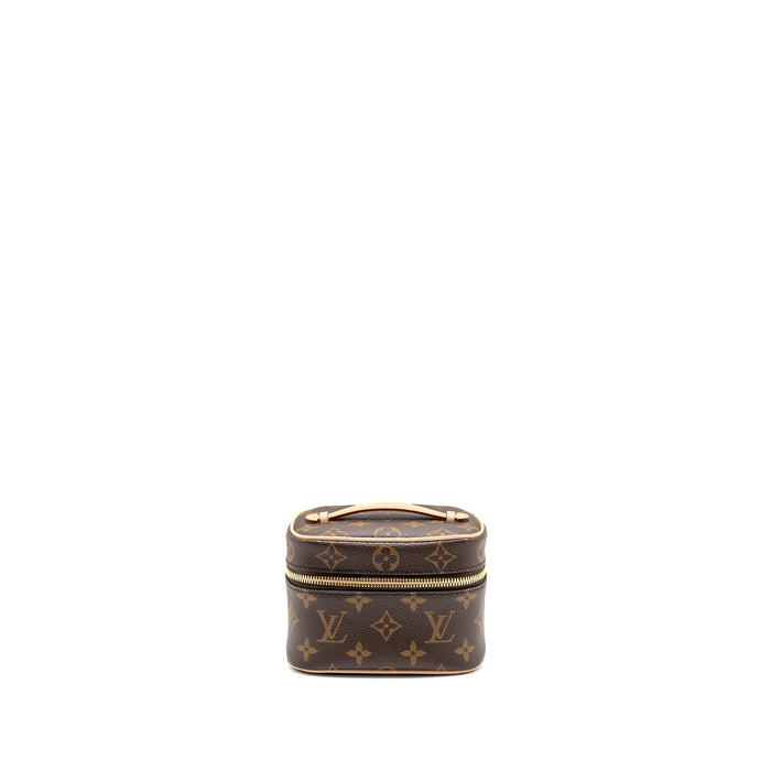 LOUIS VUITTON NICE NANO MONOGRAM CANVAS GHW